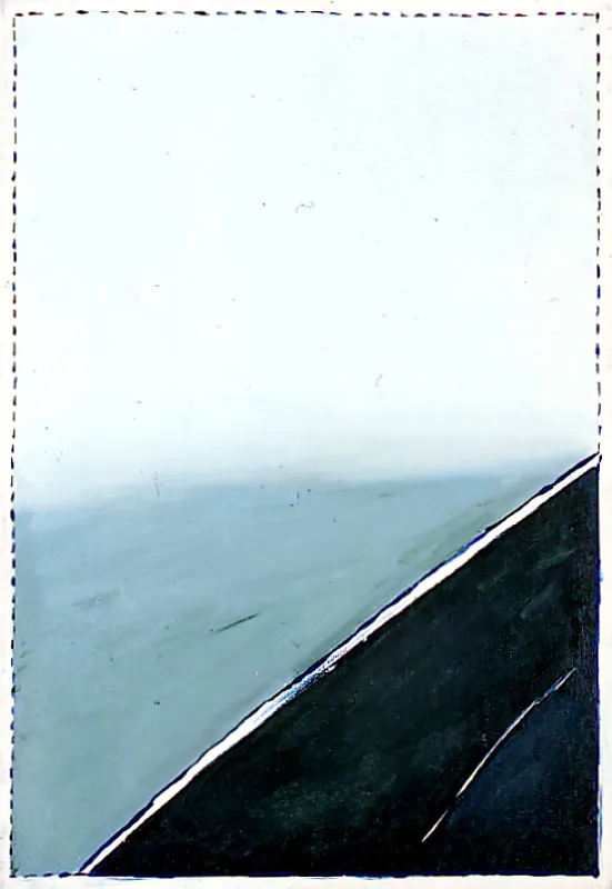 Stanisław Fijałkowski, II REPLIKA OBRAZU „MELANCHOLIJNY OBRÓT O 45