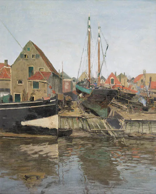 Wilhelm Bartsch, STOCZNIA W HOLENDERSKIM PORCIE 