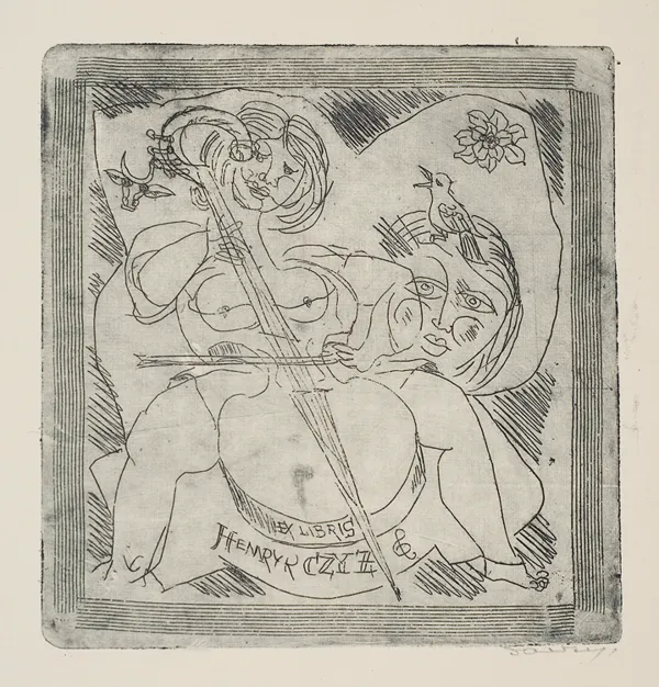 Stanisław Dawski, EX LIBRIS HENRYKA CZYŻA