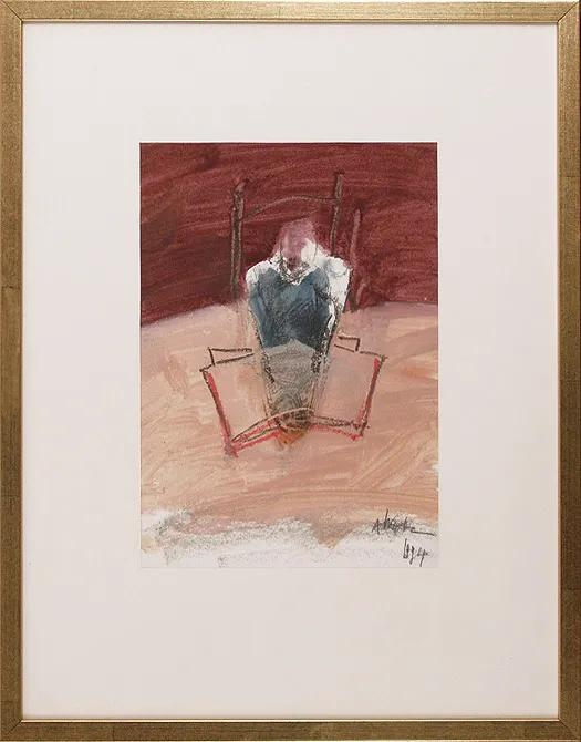 Alicja Wahl, Postać siedząca nad książką, 1994