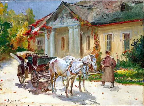 Stanisław Kaczor Batowski, Przed polskim dworkiem