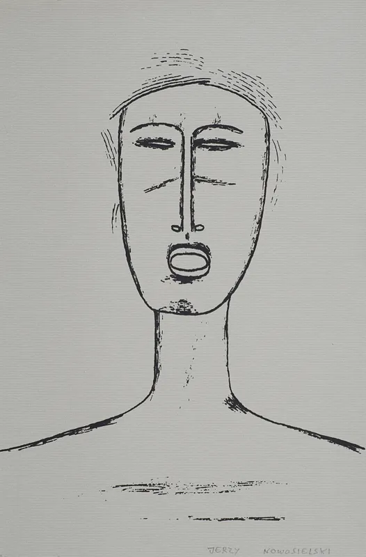 Jerzy Nowosielski, Kobieta, 1990