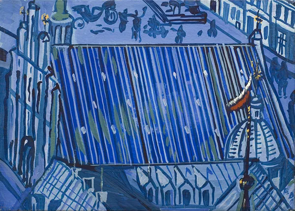 Edward Dwurnik, Warszawa Św. Jan