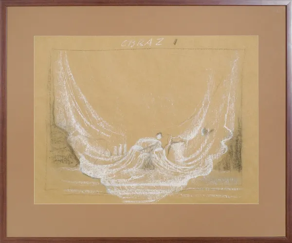 Franciszek Starowieyski, Projekt scenografii do sztuki teatralnej, 1976