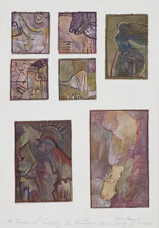 Jacek Walusiak, Cykl 7 rysunków: Sen Geroncjusza, 1991-2004