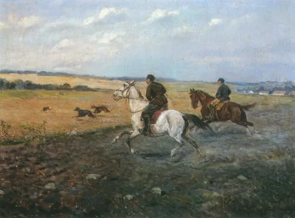 Karol Wierusz-Kowalski, W pogoni za szarakiem