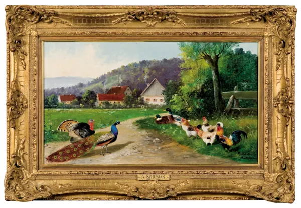 Alfred Schönian, PTACTWO NA SKRAJU WSI, po 1900