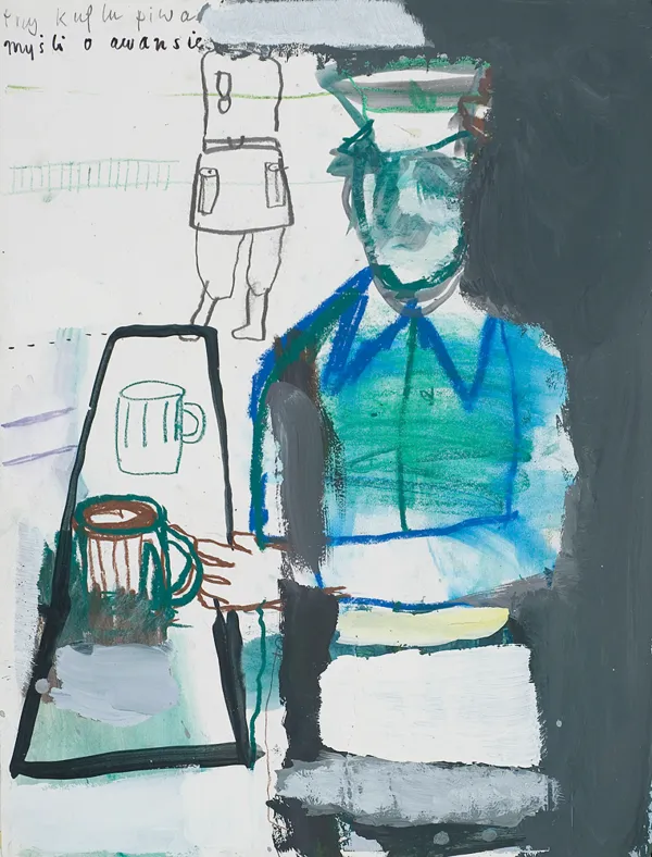 Mariusz Woszczyński, Przy kuflu piwa myśli o awansie, 1993