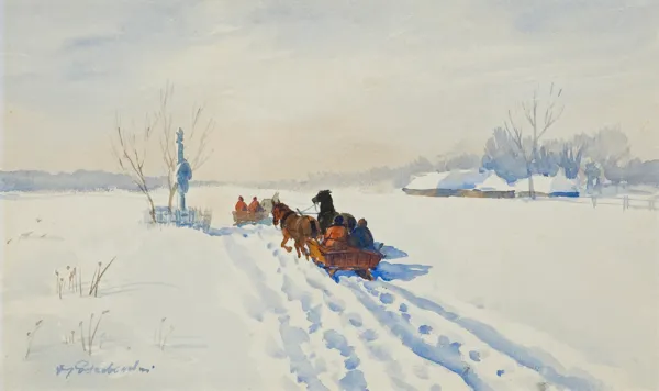 Jerzy Potrzebowski, Saniami przez śniegi