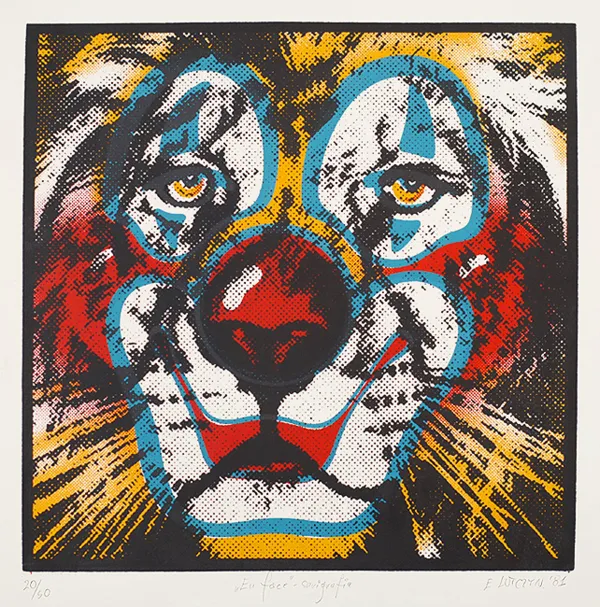 Edward  Lutczyn, En face, 1981