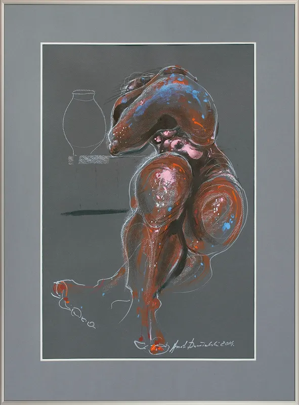 Andrzej Domżalski, Kobieta z wazą, 2014