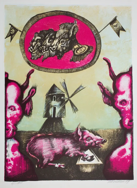 Jan Lebenstein, Inwazja