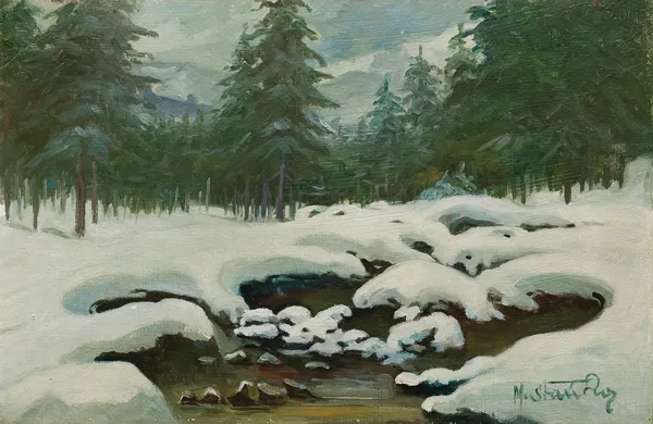 Michał  Stańko, POTOK TATRZAŃSKI ZIMĄ