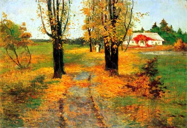 Bronisława Rychter-Janowska, Dworek jesienią