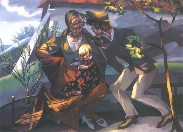 Zofia Stryjeńska, Zaloty batiara