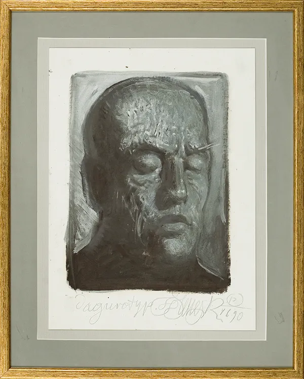 Franciszek Starowieyski, Autoportret, 1990