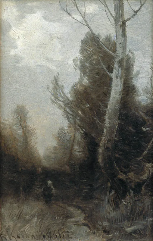 Roman Kochanowski, Szary pejzaż, po 1910