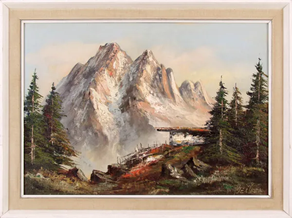 Beiber, Pejzaż alpejski