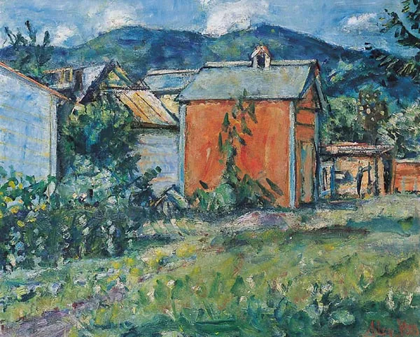 Zygmunt Menkes, PEJZAŻ Z WOODSTOCK