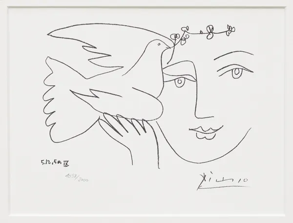 Pablo Picasso, Le visage de la plaix, 1950/1993
