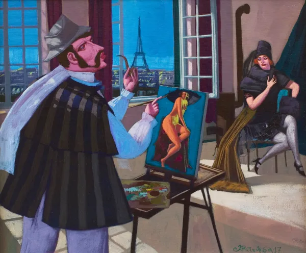 Jacek Pałucha, PEWNEGO RAZU W PARYŻU, 2017