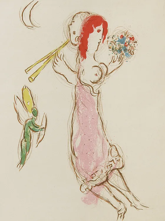 Marc Chagall, Dafnis i Chloe, 1960