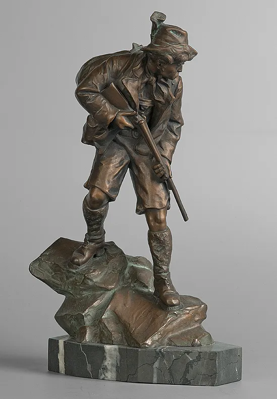 Robert Carl August Härtel (Haertel), MYŚLIWY, ok. 1880-1894