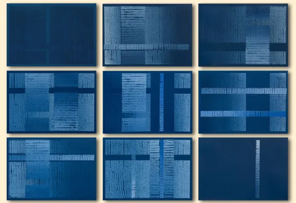 Grażyna Bartnik, Cykl: Obraz kontrolny (9 grafik), 2009