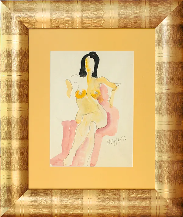 Joanna Sarapata, Akt siedzący, 2009