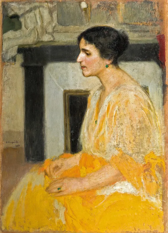 Alfons Karpiński, PORTRET PANI S., 1923