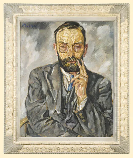 Mela - (Melania Mutermilch) Muter, Portret męski