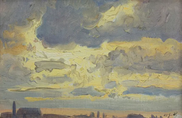 Michał Gorstkin Wywiórski, NIEBO. STUDIUM CHMUR, 1895-1915