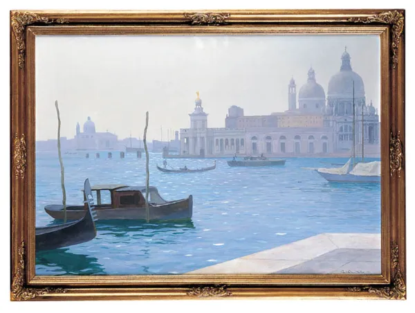 Paul Lothar  Müller, Wenecja, Dogana da Mar, St. Maria d. Salute, 1943