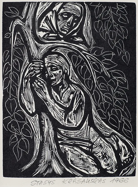 Stasys  Krasauskas, Rozpacz, 1966