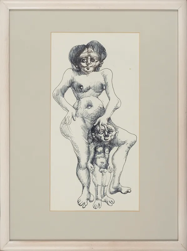 Jan Lebenstein, Kobieta z dzieckiem