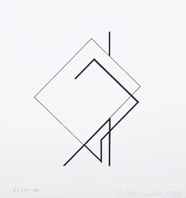 Henryk Stażewski, KOMPOZYCJA, 1984