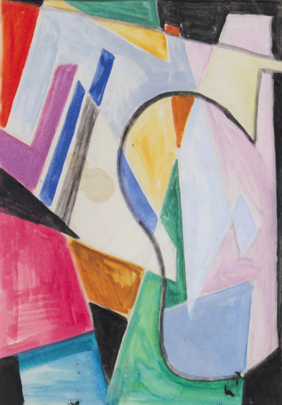 Jonasz Stern, Kompozycja abstrakcyjna, 1953