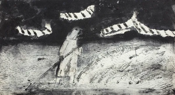 Henryk Musiałowicz, KOBIETA Z WIOSŁEM, 1958