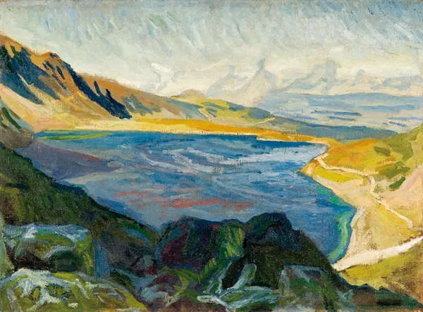 Stanisław Kamocki, CZARNY STAW GĄSIENICOWY, ok. 1940