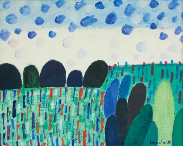 Tadeusz Dominik, PEJZAŻ, lata 80. XX w.