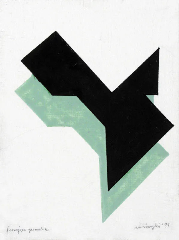 Ryszard Winiarski, Fruwająca geometria, 1999