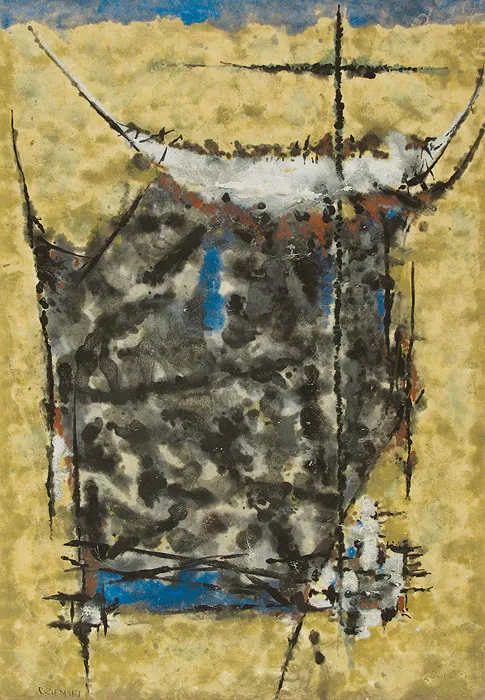 Rajmund Ziemski, KOMPOZYCJA, 1961