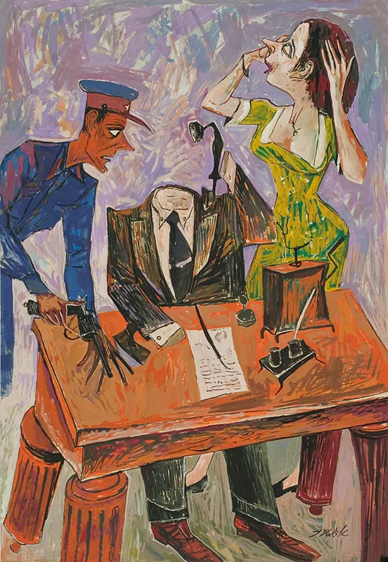 Iwan  Kulik, Ilustracja