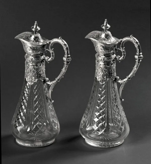 Autor nierozpoznany, PARA DZBANÓW DO NAPOJÓW, 1884-85