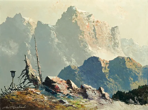 Georg Arnold, PEJZAŻ ALPEJSKI