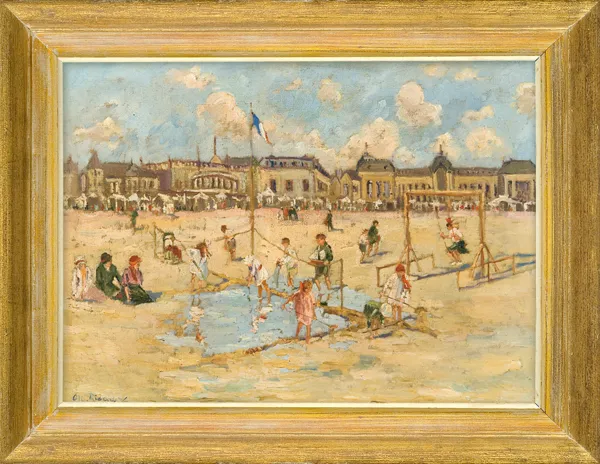 Albert  Rigaux, PLAŻA W OSTENDZIE