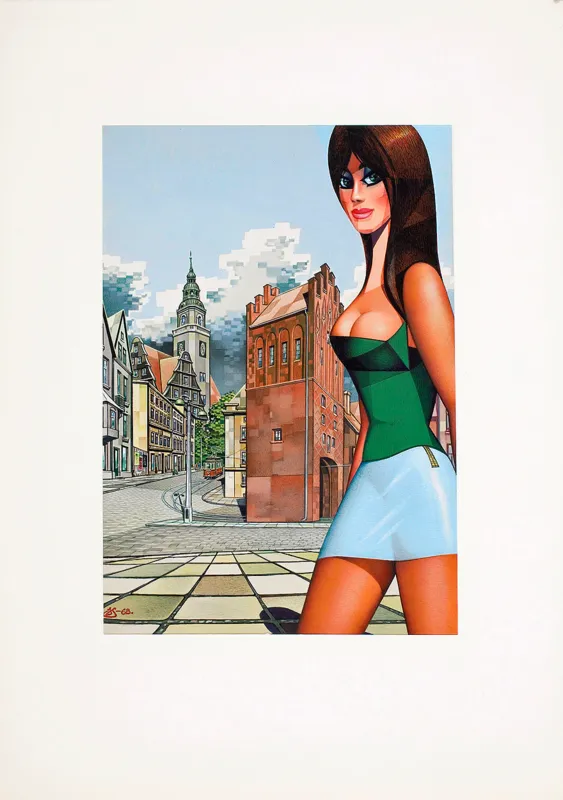 Jerzy Szelągowski, W dolnośląskim mieście, 1968