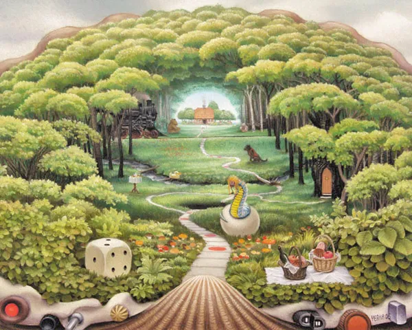 Jacek Yerka, GAMEBOY z cyklu „Kieszonkowa dżungla 2006