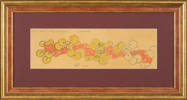 Stanisław Wyspiański, PROJEKT FRYZU KWIETNEGO, 1904