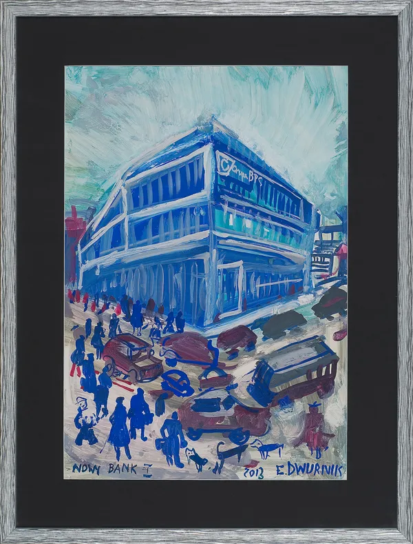 Edward Dwurnik, Nowy bank I, 2013